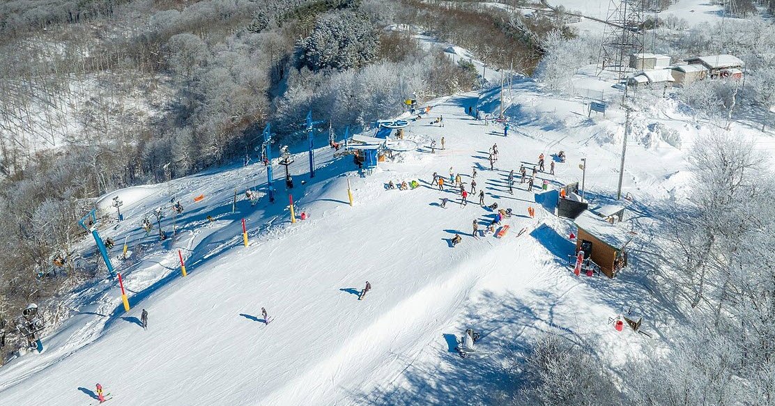 WinterPlace Ski Resort, West Virginia, USA